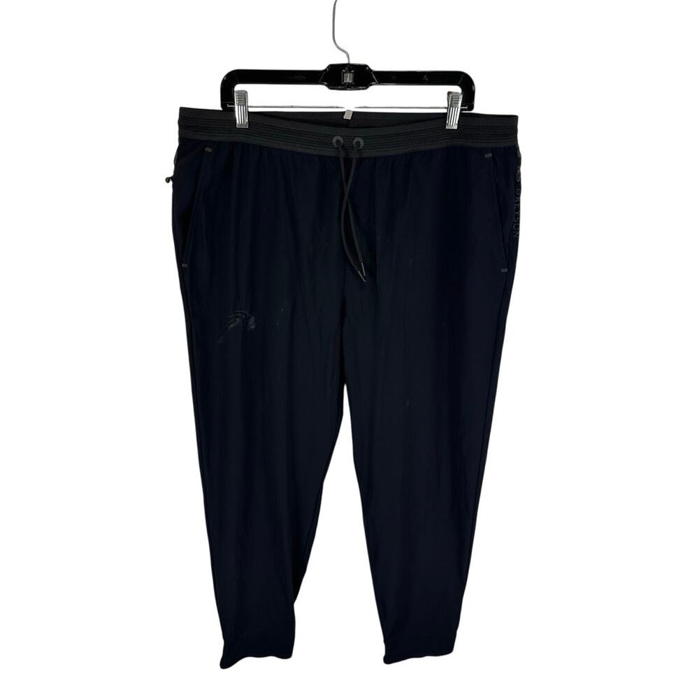 Greyson Golf Montauk Joggers Black Grey Camo Size 2XL Flawed READ